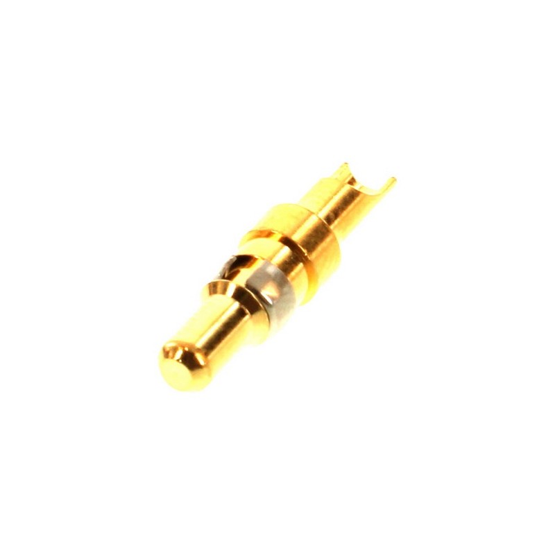 1 pcs - RS PRO Male Solder D-Sub Connector Power Contact, Gold over Nickel Power, 16 - 12 AWG