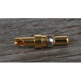 1 pcs - RS PRO Male Solder D-Sub Connector Power Contact, Gold over Nickel Power, 16 - 12 AWG