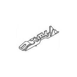 10 pcs : 5-87191-2 - Headers & Wire Housings CONN SOCKET 30-28AWG TIN