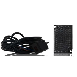 1 pcs - Omron Retroreflective Photoelectric Sensor, Block Sensor, 100 mm - 2 m Detection Range