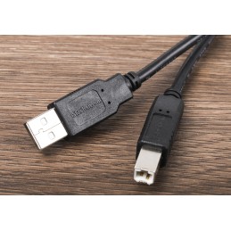 1 pcs - StarTech.com USB 2.0 Cable, Male USB A to Male USB B Cable, 2m