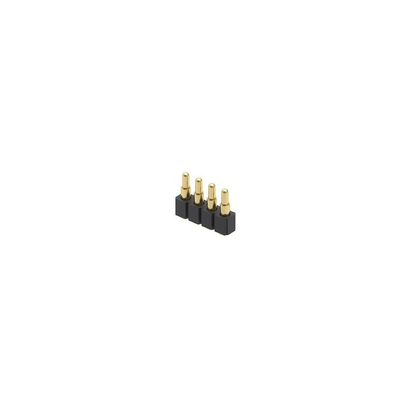 10 pcs : 812-22-004-30-002101 - Headers & Wire Housings 1R, 4P SL HDR VERT MOUNT