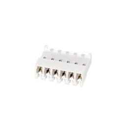 10 pcs : 3-643820-6 - Headers & Wire Housings CLOSED WITH TABS 6P L.R. natural 24 AWG