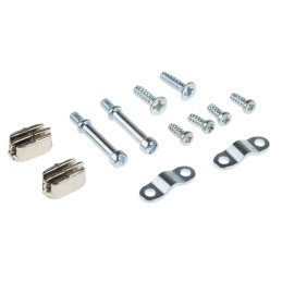 1 pcs - MH Connectors MHTRI-M Series ABS Angled, Straight D Sub Backshell, 9 Way, Strain Relief