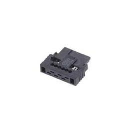 10 pcs : 224395-E - Headers & Wire Housings 6-PIN,FEMALE,IDC2426FRIC.R/A