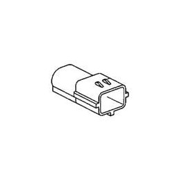 10 pcs : 174354-2 - Automotive Connectors 2P ECONOSEAL CAP