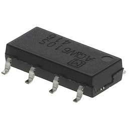 50 pcs - Panasonic Solid State Relay, 100 mA Load, PCB Mount, 350 V Load, 1.5 V Control