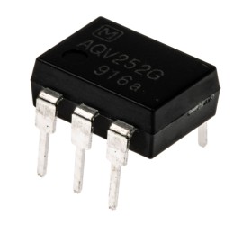 50 pcs - Panasonic Solid State Relay, 2.5 A Load, PCB Mount, 60 V Load, 5 V dc Control