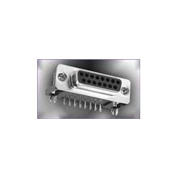 10 pcs : K22X-E9P-NJ - D-Sub Standard Connectors D9 M 318FP-GR BRKT J/S