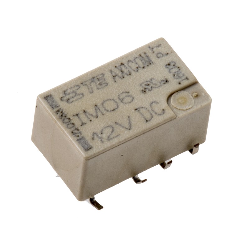 1000 pcs - TE Connectivity Surface Mount Signal Relay, 12V dc Coil, 2A Switching Current, DPDT