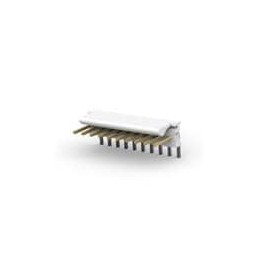 10 pcs : 4-641216-0 - Headers & Wire Housings POLARIZED HEADER 10P R.A. Post gold