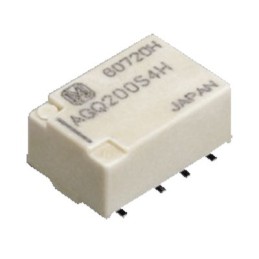 900 pcs - Panasonic Surface Mount Non-Latching Relay, 12V dc Coil, 11.7mA Switching Current, DPDT