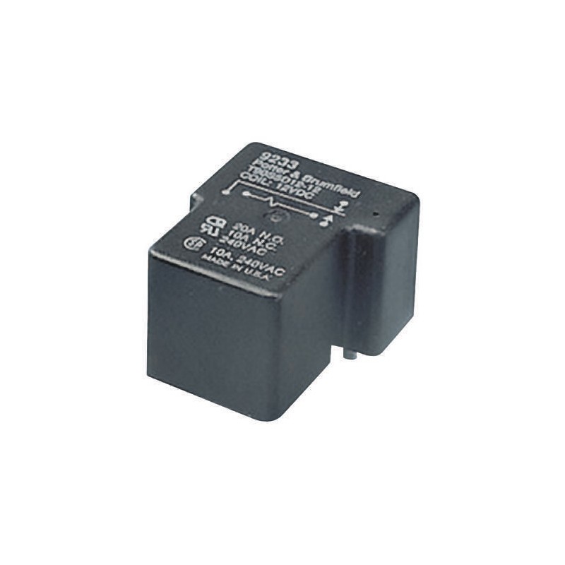 25 pcs - TE Connectivity PCB Mount Power Relay, 24V dc Coil, 30A Switching Current, SPDT