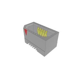 10 pcs : ERF8-005-05.0-L-DV-TR - Board to Board & Mezzanine Connectors 0.80 mm Edge Rate Rugged High Speed Socket