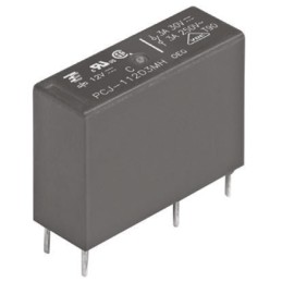 1 pcs - TE Connectivity PCB Mount Power Relay, 24V dc Coil, 3A Switching Current, SPST
