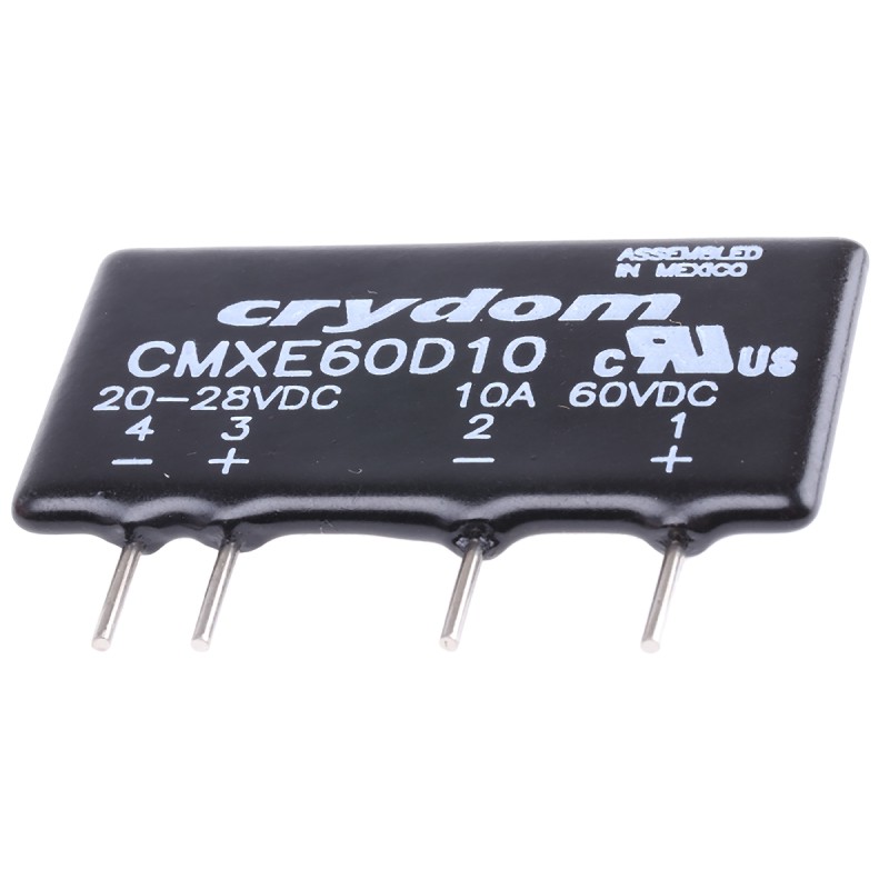 10 pcs - Sensata / Crydom CMX Series Solid State Relay, 10 A Load, PCB Mount, 60 V dc Load, 28 V dc Control