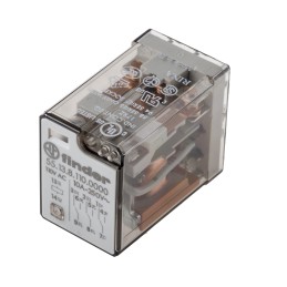 25 pcs - Finder PCB Mount Power Relay, 110V ac Coil, 10A Switching Current, 3PDT