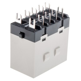 25 pcs - Omron PCB Mount Power Relay, 240V ac Coil, 25A Switching Current, 4PST-NO
