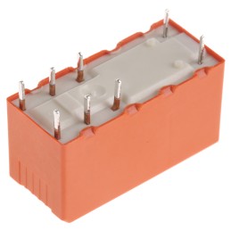 1 pcs - TE Connectivity PCB Mount Power Relay, 9V dc Coil, 16A Switching Current, SPDT