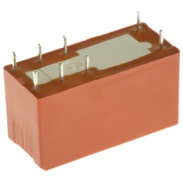 1 pcs - TE Connectivity PCB Mount Power Relay, 9V dc Coil, 8A Switching Current, DPDT
