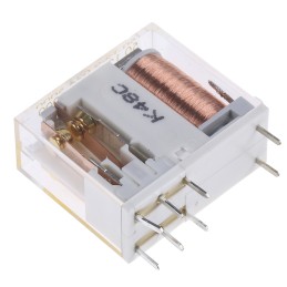 25 pcs - Finder PCB Mount Force Guided Relay, 24V dc Coil Voltage, 2 Pole, DPDT