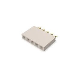 10 pcs : BG300-05-A-L-A - Board to Board & Mezzanine Connectors 5w, 2.54mm Pth Socket, SIL, SMT, Horiz, GF, LCP Natural, T+R