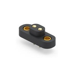 10 pcs : 858-10-002-10-012000 - Headers & Wire Housings 4mm target Conn TH with inserts,no pins