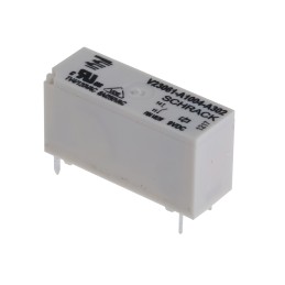 1 pcs - TE Connectivity PCB Mount Power Relay, 9V dc Coil, 8A Switching Current, SPST