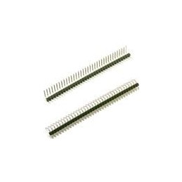 10 pcs : 929550-01-14-EU - Headers & Wire Housings .100/.295 14 PIN HDR RT ANG