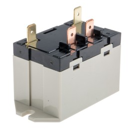 25 pcs - Omron Panel Mount Power Relay, 6V dc Coil, 30A Switching Current, SPST