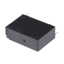 125 pcs - Omron PCB Mount Power Relay, 12V dc Coil, 3A Switching Current, SPST