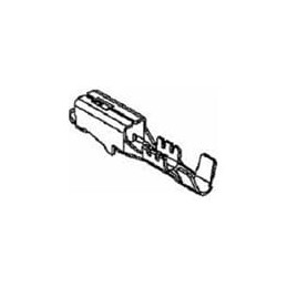 10 pcs : 12162595-L - Automotive Connectors FEMALE TIN 280 SER CBL RN 1.00-.80MM2