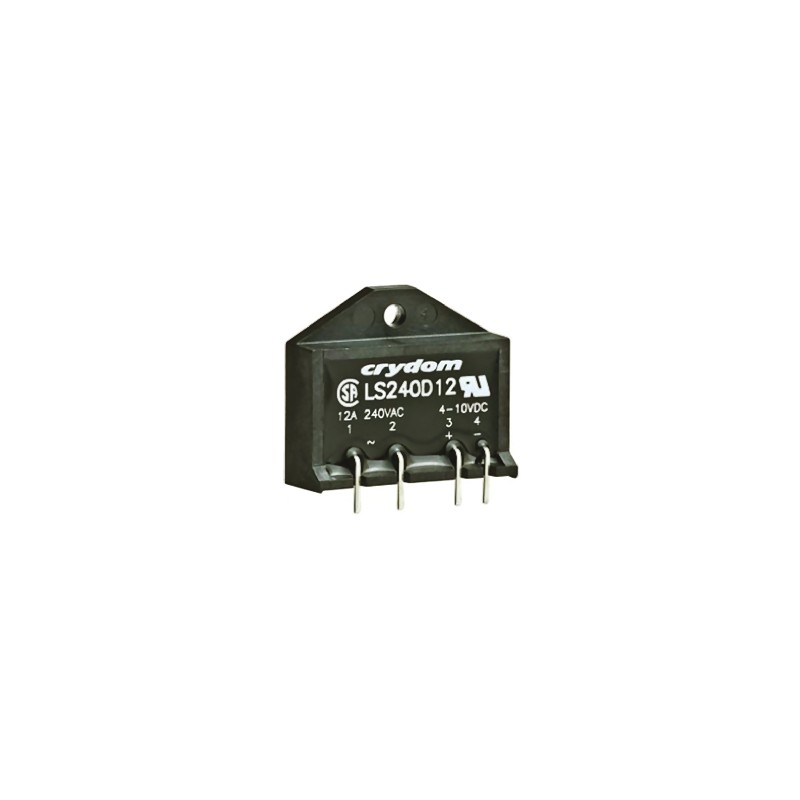 10 pcs - Sensata / Crydom Solid State Relay, 12 A Load, PCB Mount, 280 V rms Load, 10 V dc Control