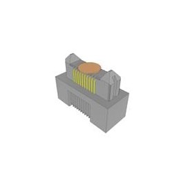 10 pcs : ERM5-010-05.0-L-DV-K-TR - Board to Board & Mezzanine Connectors 0.50 mm Edge Rate Rugged High Speed Terminal