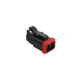 10 pcs : AT06-2S-RD01BLK - Automotive Connectors A SERIES-AT-CONNECTORS