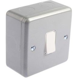 1 pcs - MK Electric Metal Clad Switch, 2 Way, 1 Gang, K53