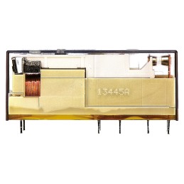 25 pcs - TE Connectivity PCB Mount Force Guided Relay, 24V dc Coil Voltage, 4 Pole, 3PST, SPST