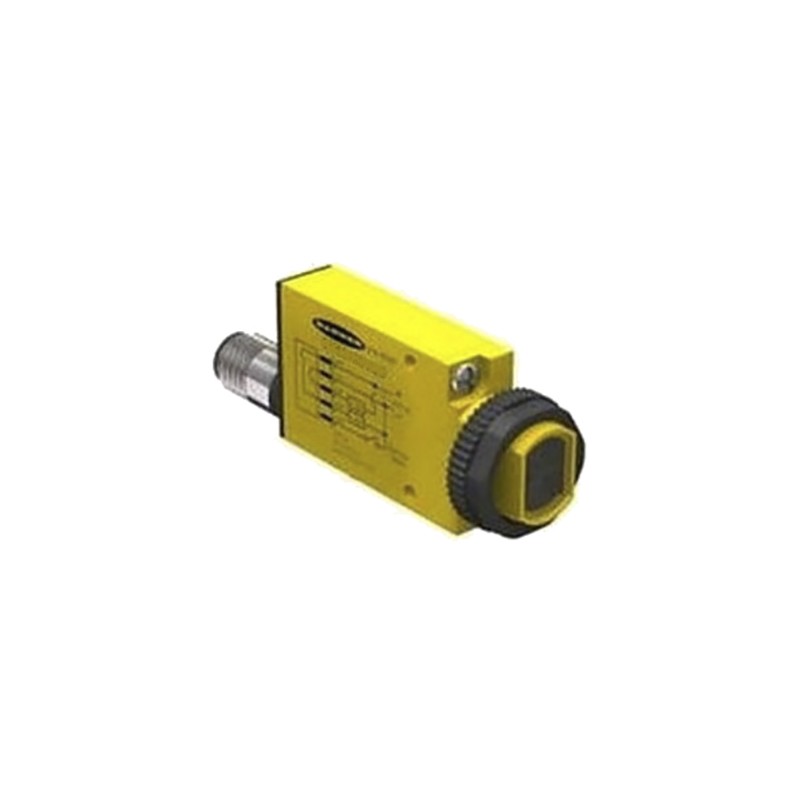 1 pcs - Banner Retroreflective Photoelectric Sensor, Block Sensor, 55 mm - 2 m Detection Range