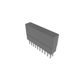 10 pcs : ESQ-110-23-T-D - PC/104 Connectors Elevated Socket Strip, 0.100' Pitch