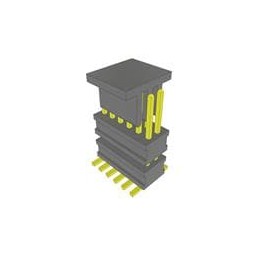 10 pcs : FW-06-05-G-D-250-180-A-P-TR - Board to Board & Mezzanine Connectors Flexible Micro Board Stacking Header, 0.050' Pitch