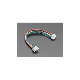 10 pcs : 5754 - Rectangular Cable Assemblies JST GH 1.25mm Pitch 6 Pin Cable - 100mm long