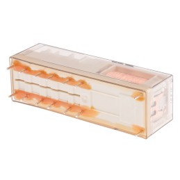 5 pcs - TE Connectivity PCB Mount Force Guided Relay, 24V dc Coil Voltage, 6 Pole, 6PDT