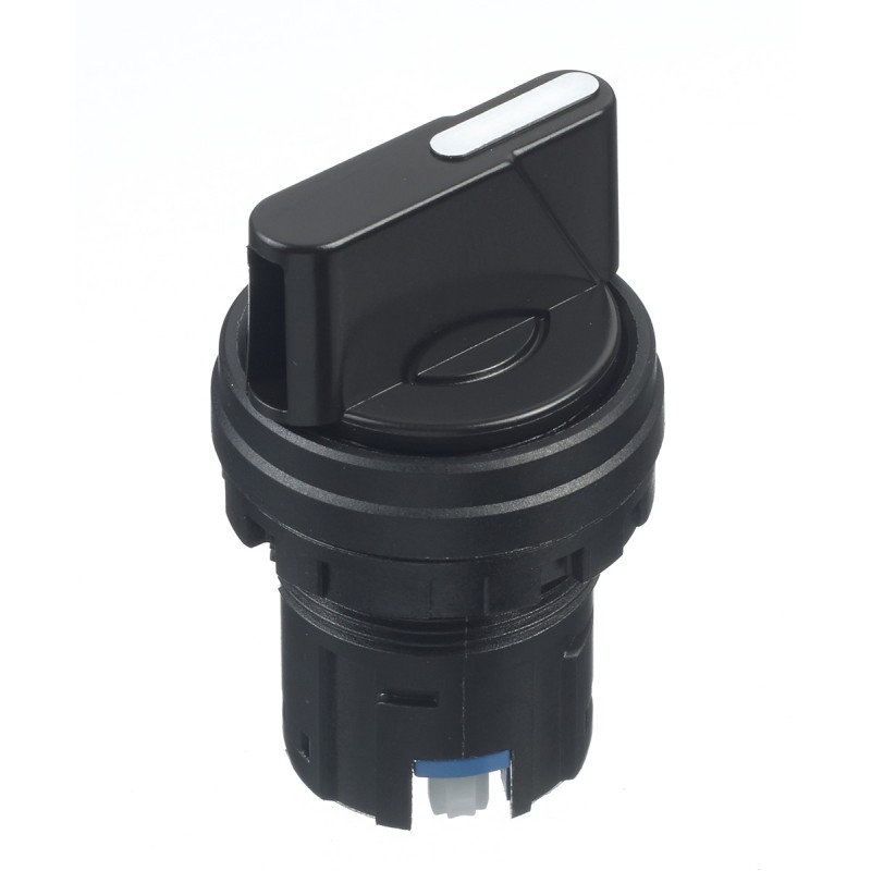 1 pcs - Idec HW Series 2 Position Selector Switch Head, 22mm Cutout