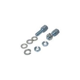 10 pcs : 173112-0377 - D-Sub Tools & Hardware F/M SCREWLOCK 5.0MM STL/ZNC Price Per Pc