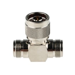 1 pcs - RS PRO Tee 50Ω RF Adapter N Plug to N Socket 11GHz