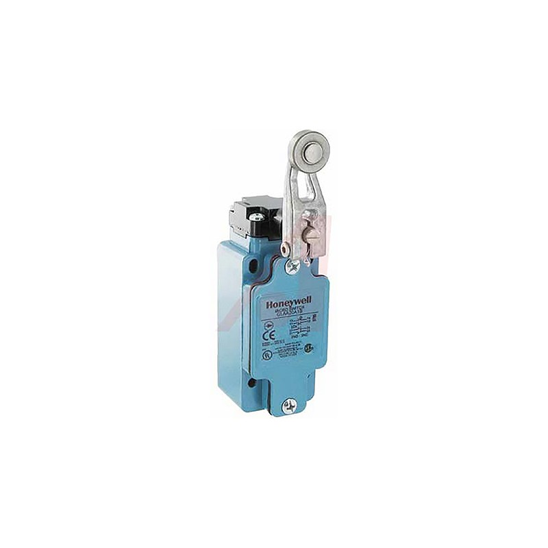 1 pcs - Honeywell GLA Series Roller Lever Limit Switch, 2NO/2NC, IP67, DPDT, Die Cast Zinc Housing, 600V ac Max, 10A Max