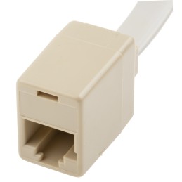 1 pcs - RS PRO Single-Port RJ45 Female, RJ45 Male Extender, Cat3