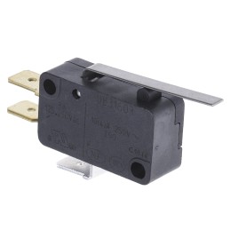 1 pcs - Crouzet Lever Micro Switch, Tab Terminal, 10 A @ 250 V ac, SP-CO