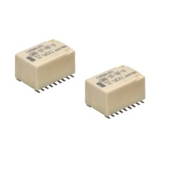 10 pcs - Omron Surface Mount High Frequency Relay, 12V dc Coil, 1GHz Max. Coil Freq., DPDT