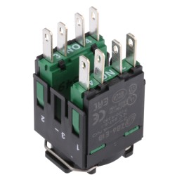 1 pcs - Schneider Electric Harmony XB6 Series Contact Block, 2NO